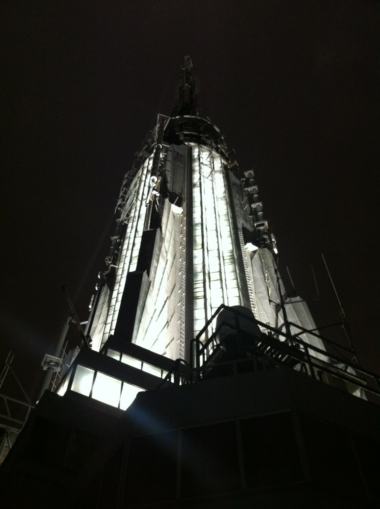 NYC Day 1: Empire State Building at night -- no filter! [the pig & quill]