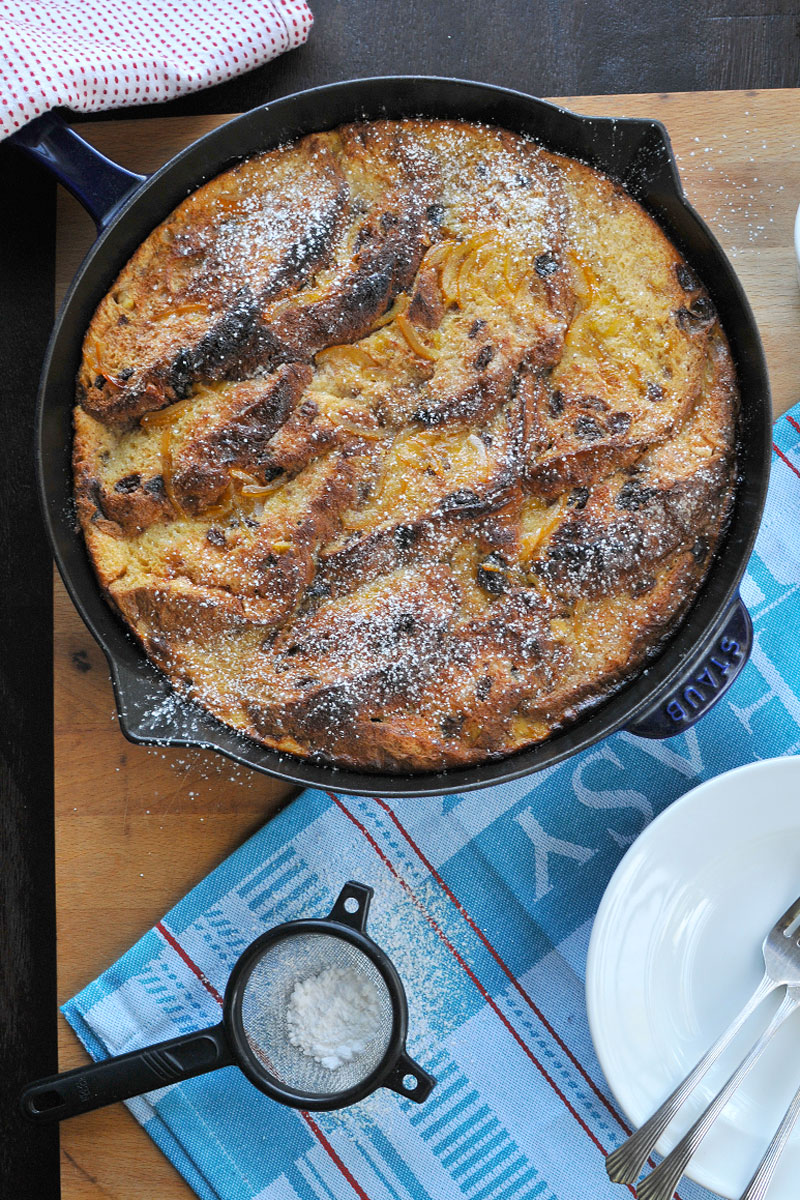 Easy Baked Panettone French Toast (with Greek Yogurt & Marmalade Custard) // the pig & quill