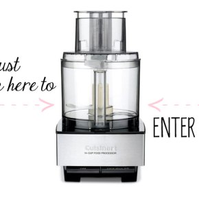 It’s a Share the Love Cuisinart GIVEAWAY! (And “Strawberry Milk” Icebox Pie)