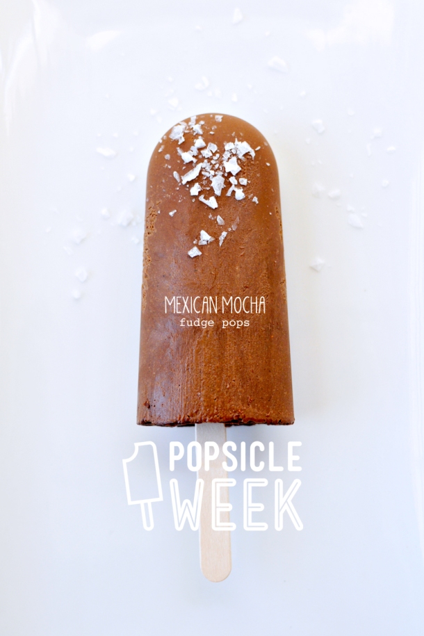 Mexican Mocha Fudge Pops | the pig & quill | #popsicleweek #vegan